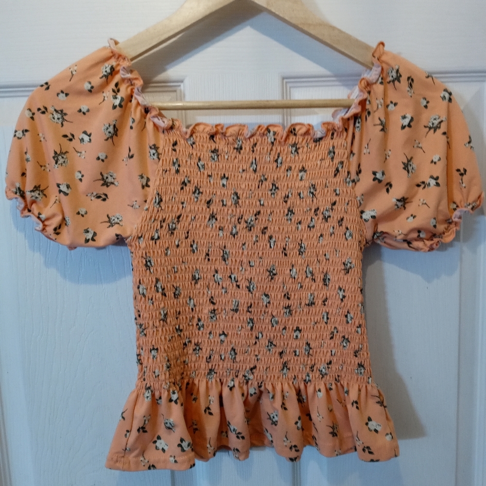 Girls Stella Tweed Crop Top Sz L